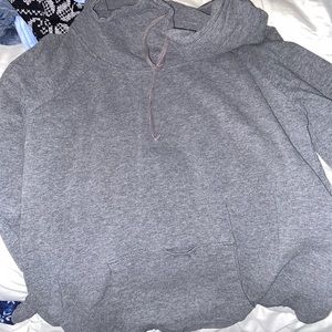Gray sweatshirt